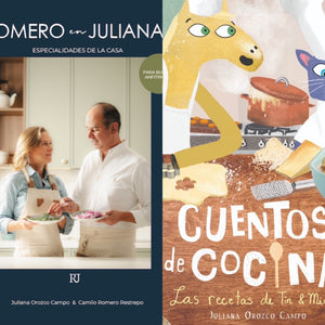 Combo: Romero en Julianas + Cuentos de Cocina (RECÍBELO EN DICIEMBRE 2024)