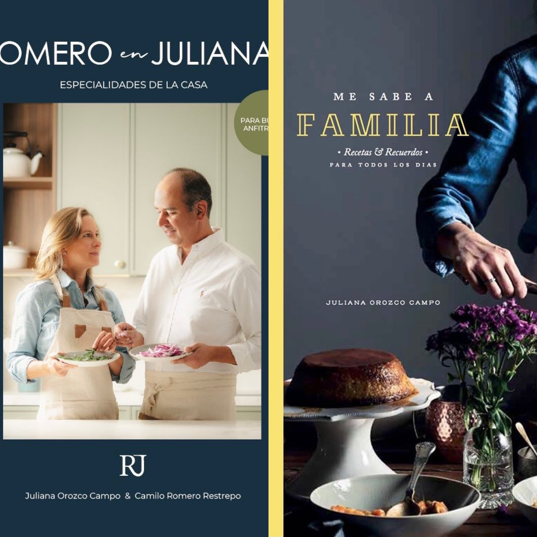 Combo: Romero en Julianas + Me Sabe a Familia (RECÍBELO EN DICIEMBRE 2024)